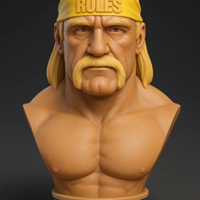 Tượng Bán Thân Hulkamania – Tưởng Nhớ Huyền Thoại Hulk Hogan