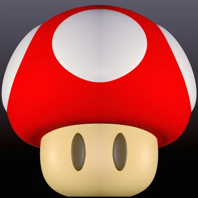Mô Hình Nấm Super Mario Bros 3D
