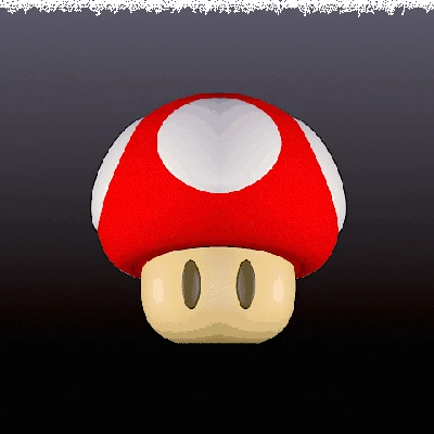 Mô Hình Nấm Super Mario Bros 3D