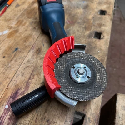 Phụ kiện mài mũi xoắn trên máy mài góc Bosch