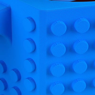 Giá Đỡ Lon Lego Với Các Núm Vặn Kích Thước Thật