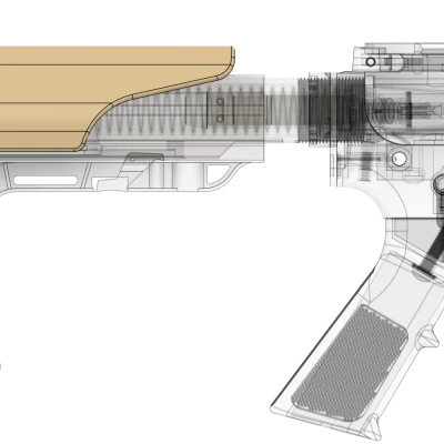 Tấm Nâng Má Cho Báng MFT BATTLELINK Minimalist