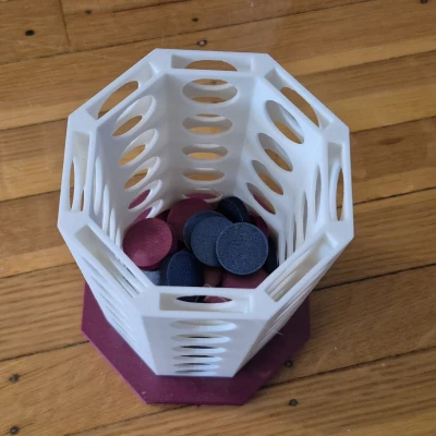 Game Connect 4 Bát Giác Xoay 360°