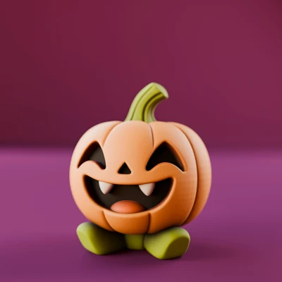 Pumpky – STL Bí Ngô Chibi