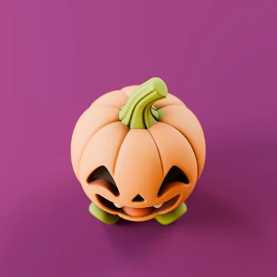 Pumpky – STL Bí Ngô Chibi