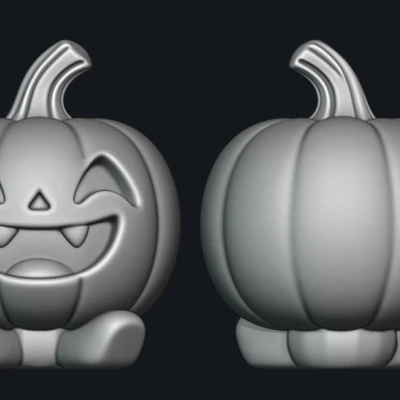Pumpky – STL Bí Ngô Chibi