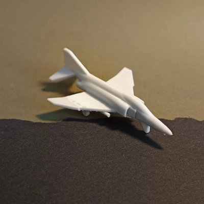 Máy bay chiến đấu mini F-4 Phantom II in liền khối