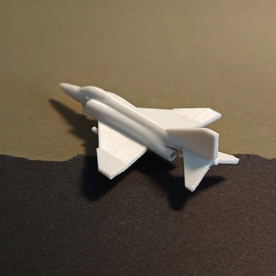 Máy bay chiến đấu mini F-4 Phantom II in liền khối