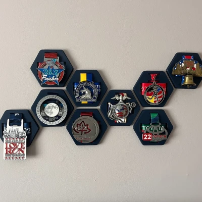 Khung Treo Huy Chương Đua "Race Medal Display"