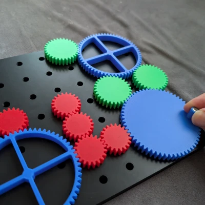 Tay Cầm Cho Đồ Chơi Lắp Ráp Bộ Truyền Động Giáo Dục Cho Bé