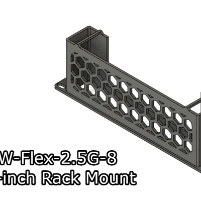 Giá đỡ Rack 10 inch cho Switch USW-Flex-2.5G-8