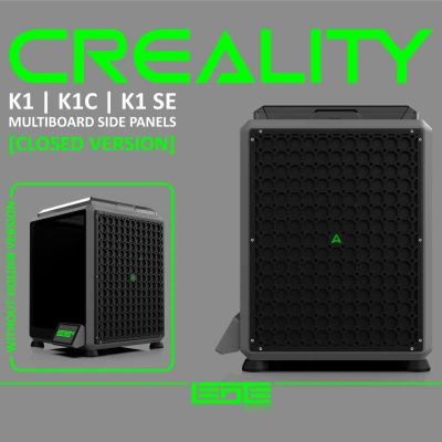 CREALITY K1 | K1C | K1SE - TẤM ỐP MULTIBOARD [KHÉP KÍN + GIÁ ĐỂ CUỘN]