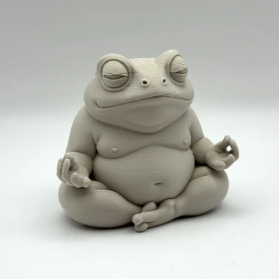 Chonky Zen Frog - Chú Ếch Thiền Định Tròn Ủm
