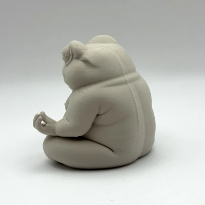 Chonky Zen Frog - Chú Ếch Thiền Định Tròn Ủm