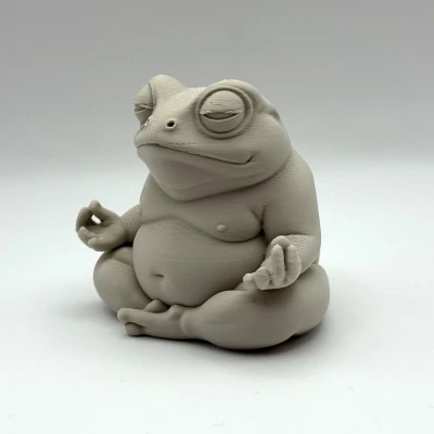 Chonky Zen Frog - Chú Ếch Thiền Định Tròn Ủm