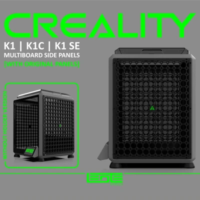 CREALITY K1 | K1C | K1SE - TẤM ỐP MULTIBOARD [Bao gồm tấm ốp zin + giá đỡ cuộn dây]