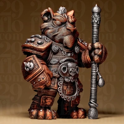 [4/4] Tượng Chiến Binh - Hổ (Tiger)