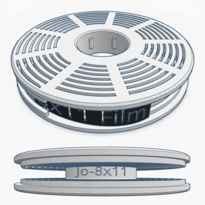 Jo-8x11: Cuộn phim tráng Minox/8x11 (Chuẩn Jobo)