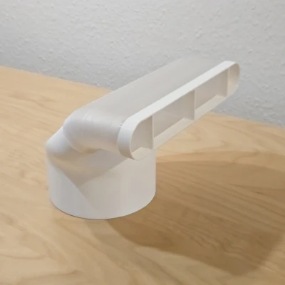 Adapter Ống Xả Máy Lạnh Cửa Sổ, AC 150 mm