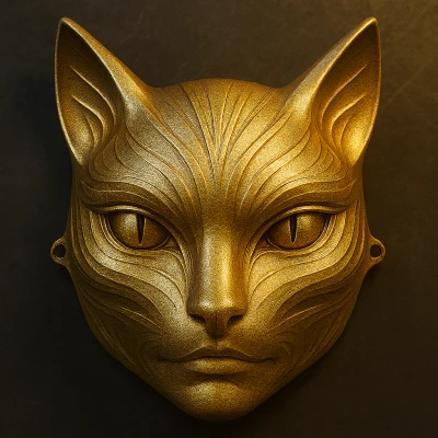 Mặt Nạ Bastet - Linh Hồn Vàng