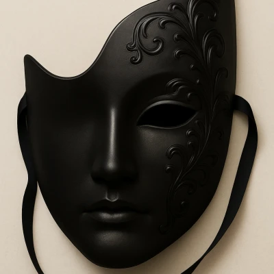 Mặt Nạ Venice Nửa Mặt Golden Rite