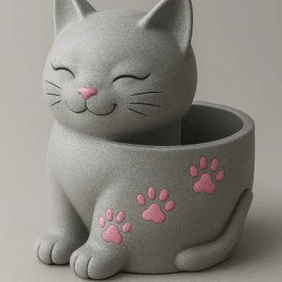 Hộp Đựng Bút Tình Bạn Mèo