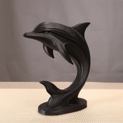 Tượng Cá Heo – Thiết Kế Tối Giản Hữu Cơ