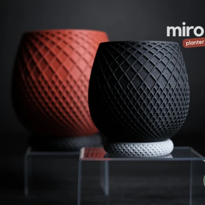 Chậu Cây Miro · Planter Tối Giản Hiện Đại