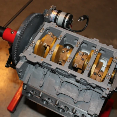 Mô hình Động cơ LS3 V8 Chuyển động