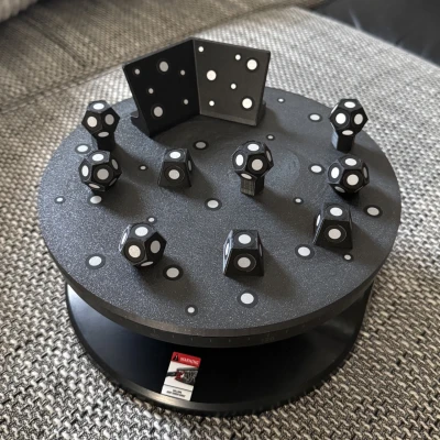 Vạch Dấu 3D Cho Quét 3D (Lỗ Nam Châm In Sẵn)