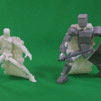 Áo choàng cho mô hình MODULYR / Dummy 13 - Vải NASA