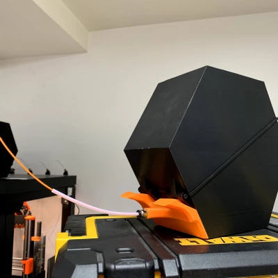 Mod Adapter Nhanh PTFE (PC4-M10) Mở Rộng cho Hộp Vật Liệu Prusa [V3]