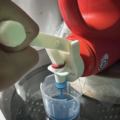 Tay gạt vòi nước giặt tẩy