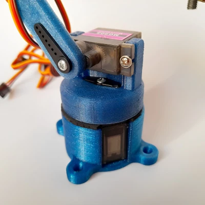 Cánh Tay Robot Mini 4 Bậc Tự Do Dùng Servo MG90