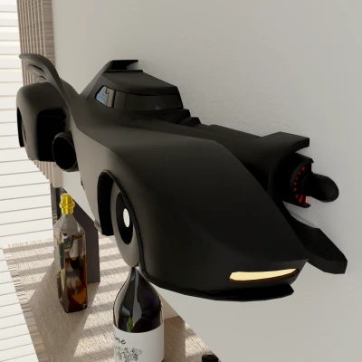 Batmobile Thập Niên 90 Treo Tường