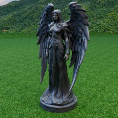 Kỵ Sĩ Thiên Thần Bóng Tối - Mô hình 3D