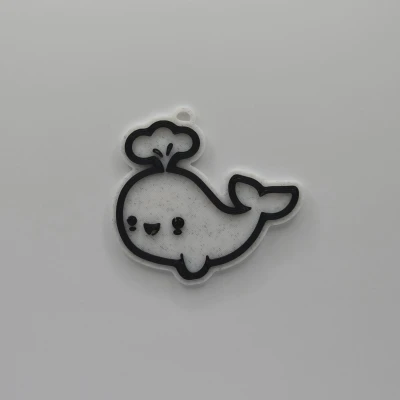 Móc Khóa Cá Voi Dễ Thương