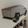 Tesla Cybertruck Treo Tường - Thumbnail 2