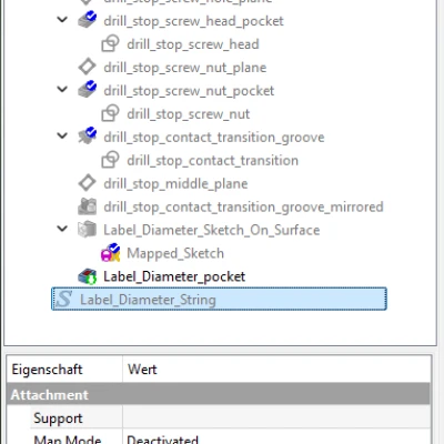 Cục Chặn Độ Sâu Mũi Khoan