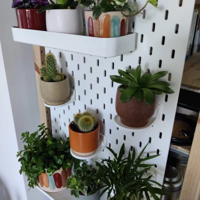 Kệ Trồng Cây Nhỏ Cho IKEA Skadis