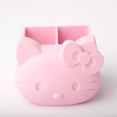 Hộp Đựng Đồ Bàn Làm Việc Hello Kitty