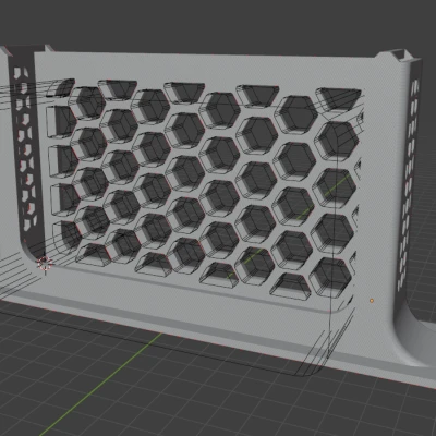 Khung Gắn Rack 10 inch cho TP-Link TL-SG108 | TL-SG108PE | TL-SF1006P (Họa tiết lục giác cố định)