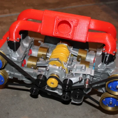 Mô hình Động cơ Subaru EJ20 Boxer Chuyển động