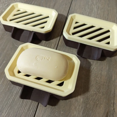 Khay Xà Bông Có Kênh Thoát Nước (Giữ Xà Bông Luôn Khô)