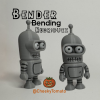 Mô hình Bender Bending Rodríguez – DeskBuddy Futurama - Thumbnail 1