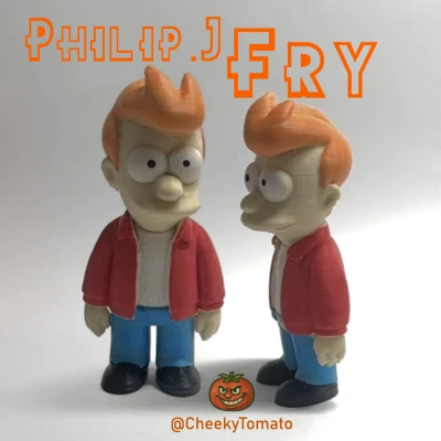 Philip J. Fry – Mô hình để bàn Futurama