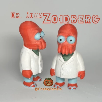Mô hình để bàn Dr. John Zoidberg - Futurama
