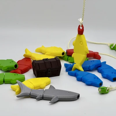 Trò Chơi Câu Cá Nam Châm Với Các Mảnh Khớp Nối