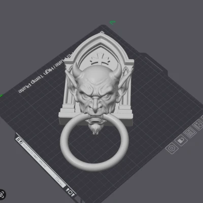 Tay Nắm Cửa - Nhẫn In Bên Trong, Không Cần Lắp Ráp