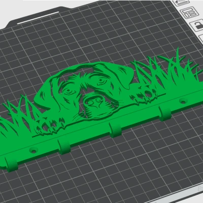 Móc Giữ Chìa Khóa Hình Labrador